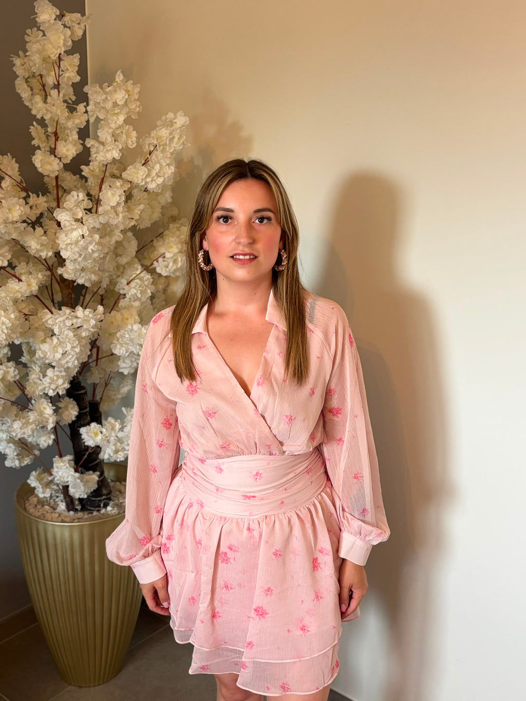 Pink dress