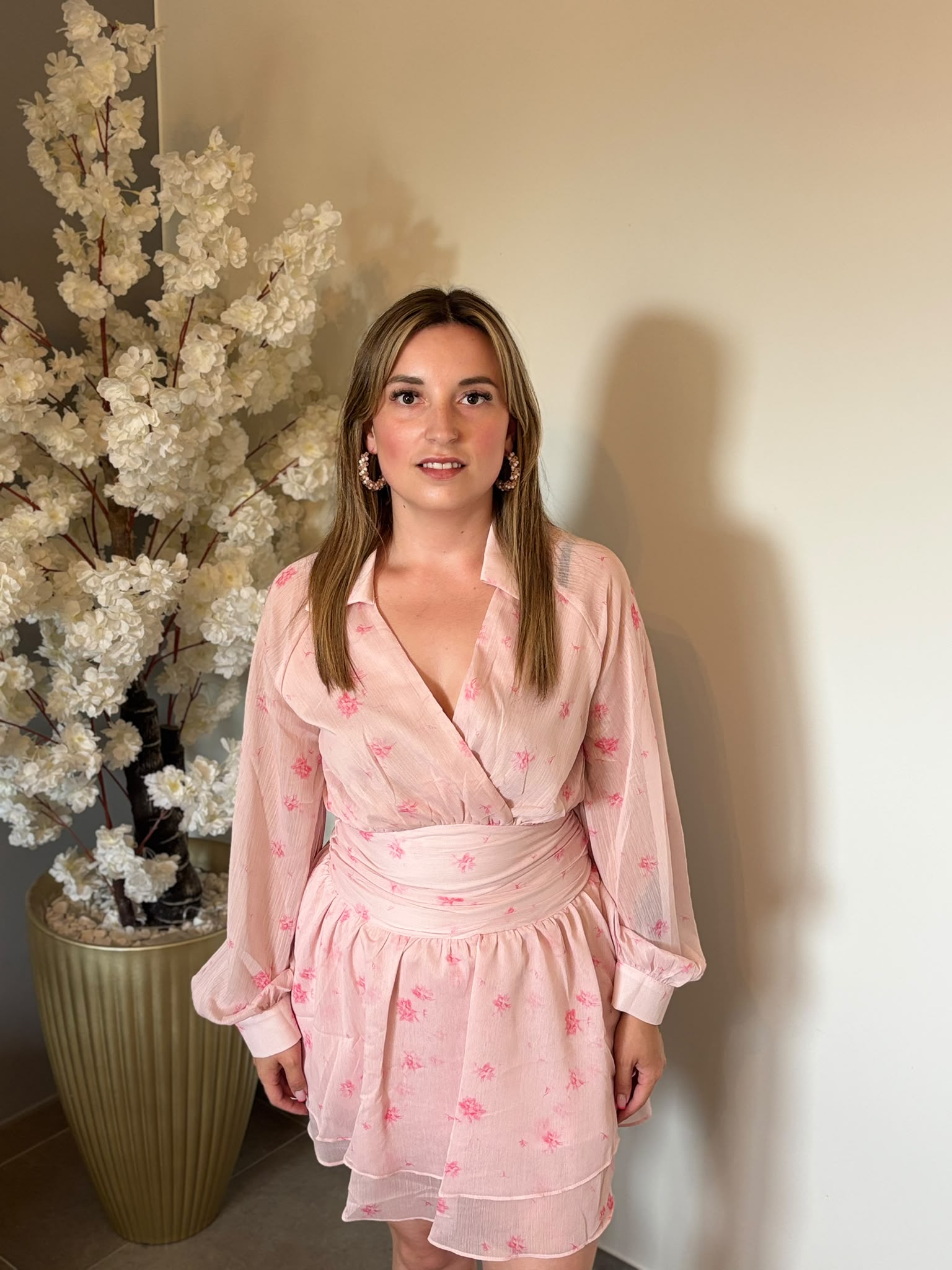 Pink dress