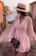 Pink dress