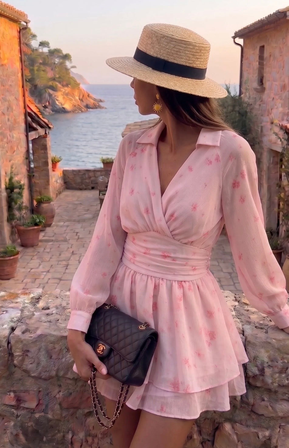 Pink dress