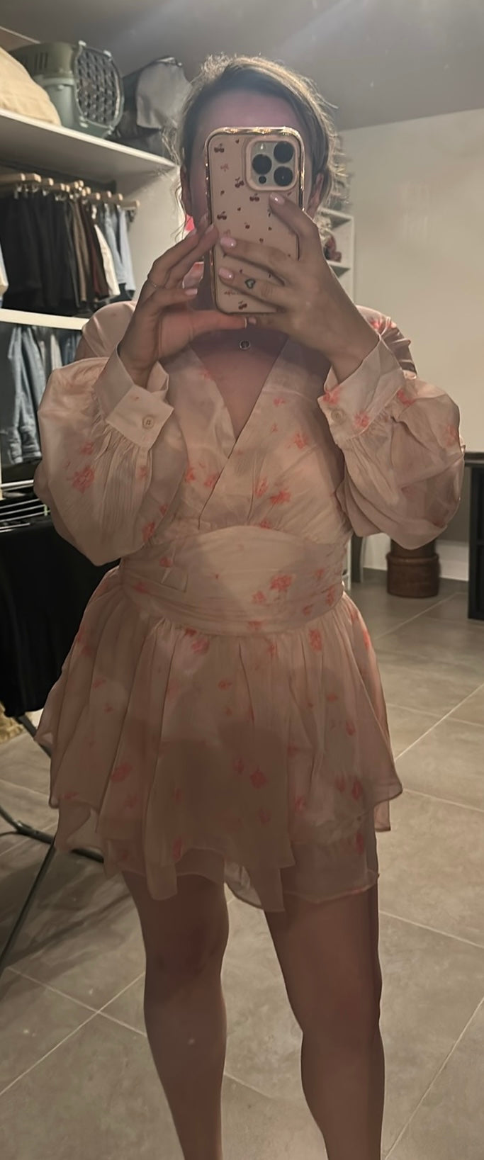 Pink dress