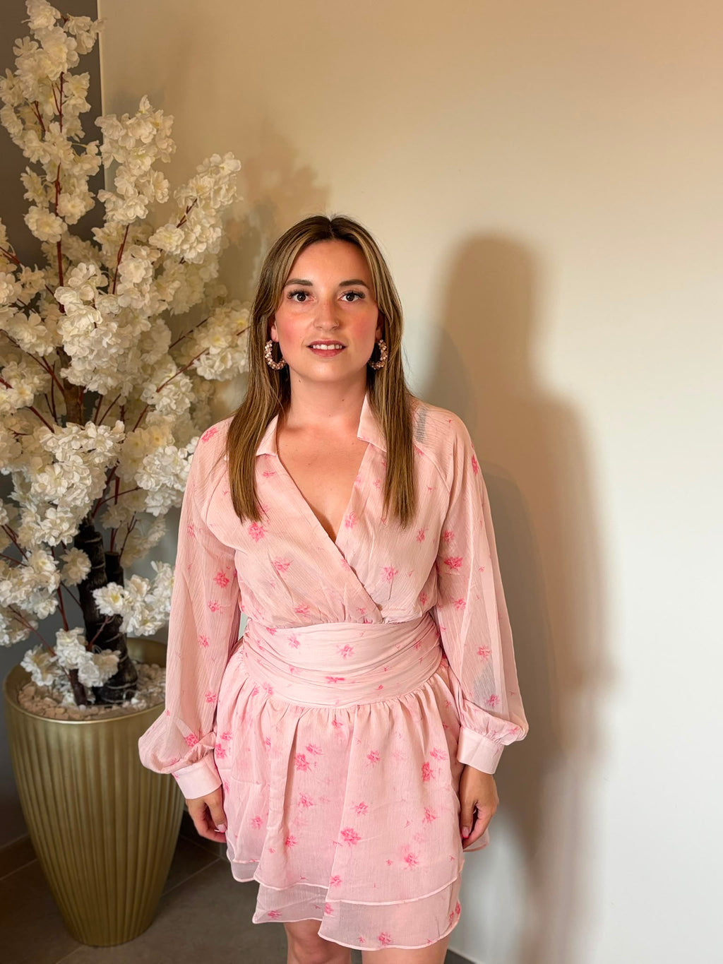 Pink dress