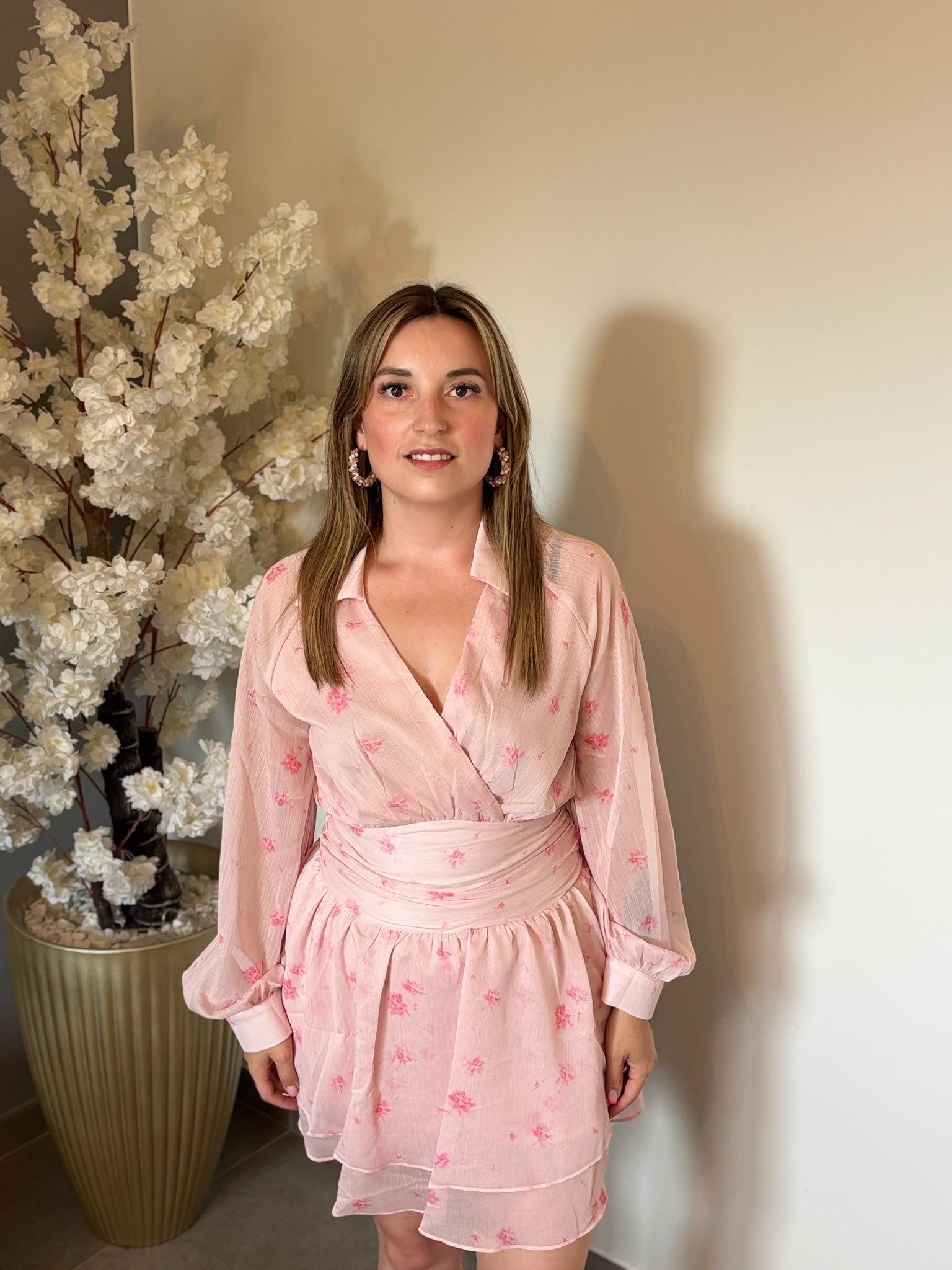 Pink dress